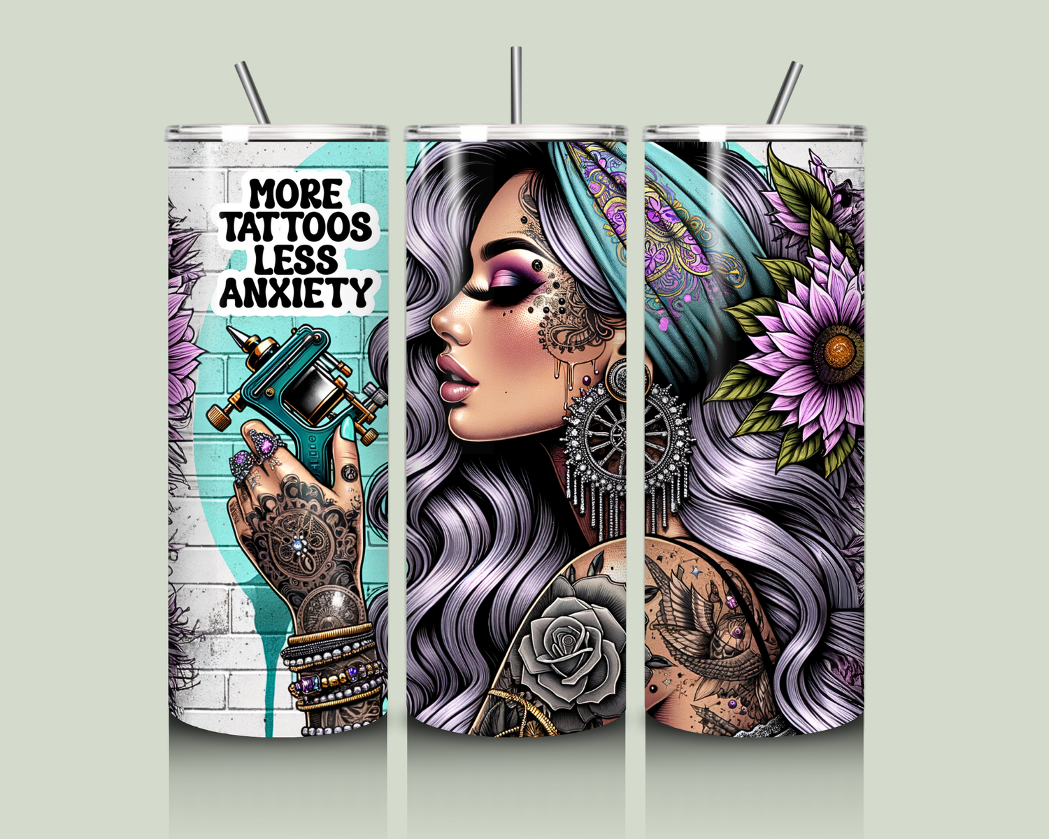 More tattoos, Less anxiety