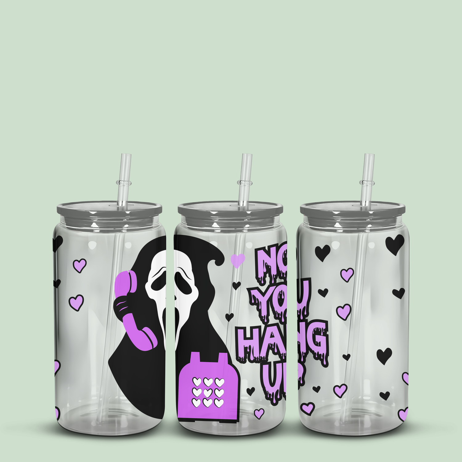 Ghost face PURPLE