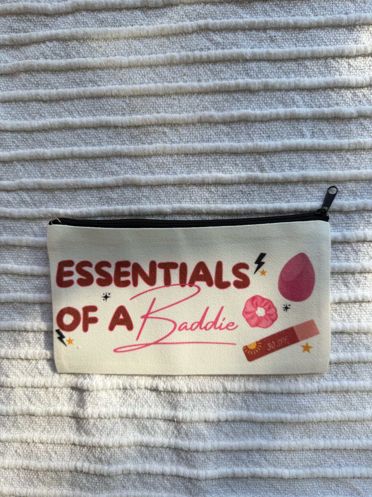 Canvas Cosmetic bags