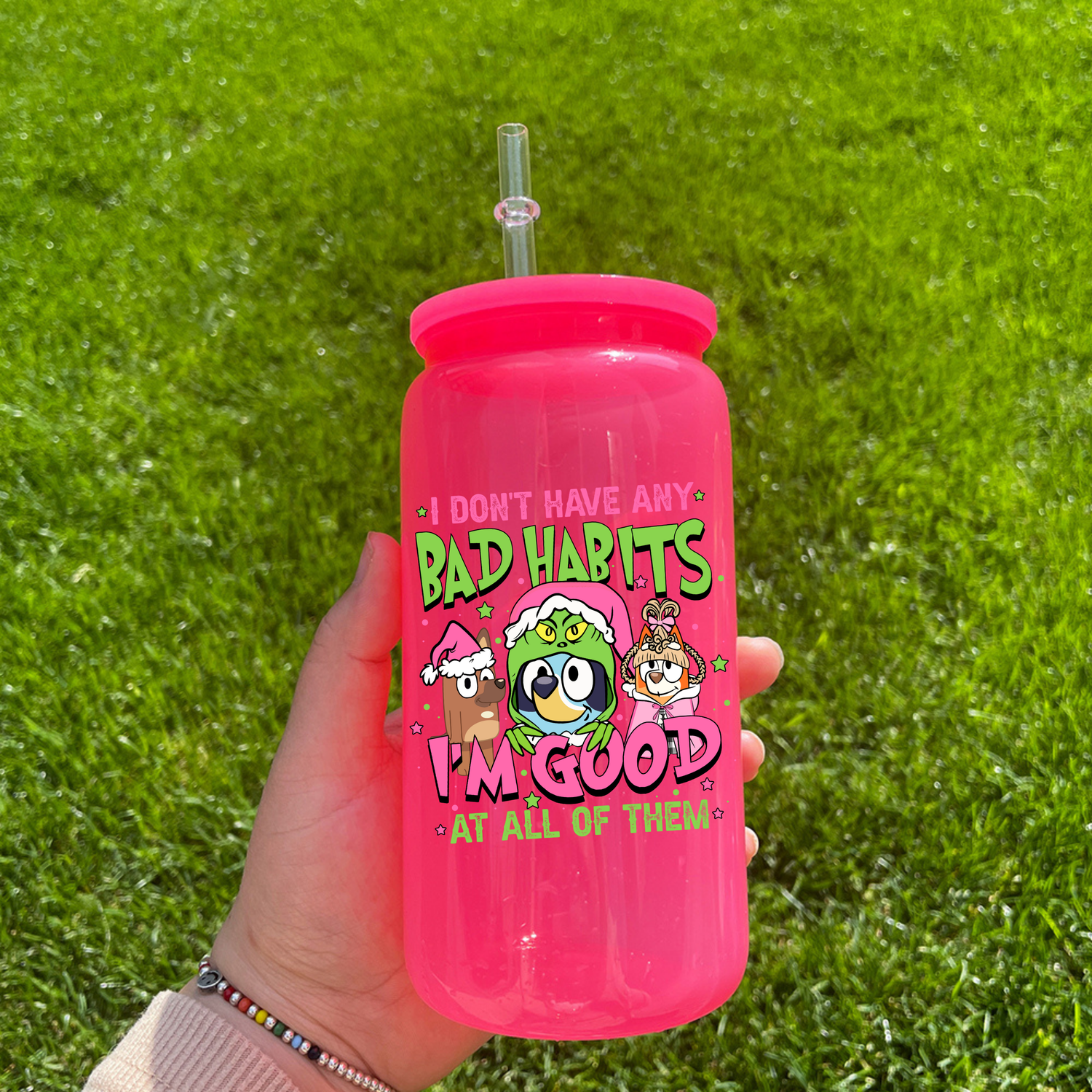 I don't have bad habits..