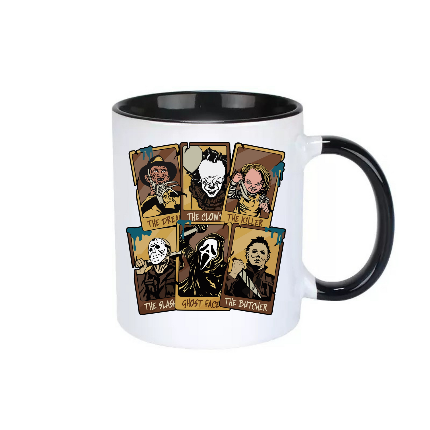 Horror tarot cards