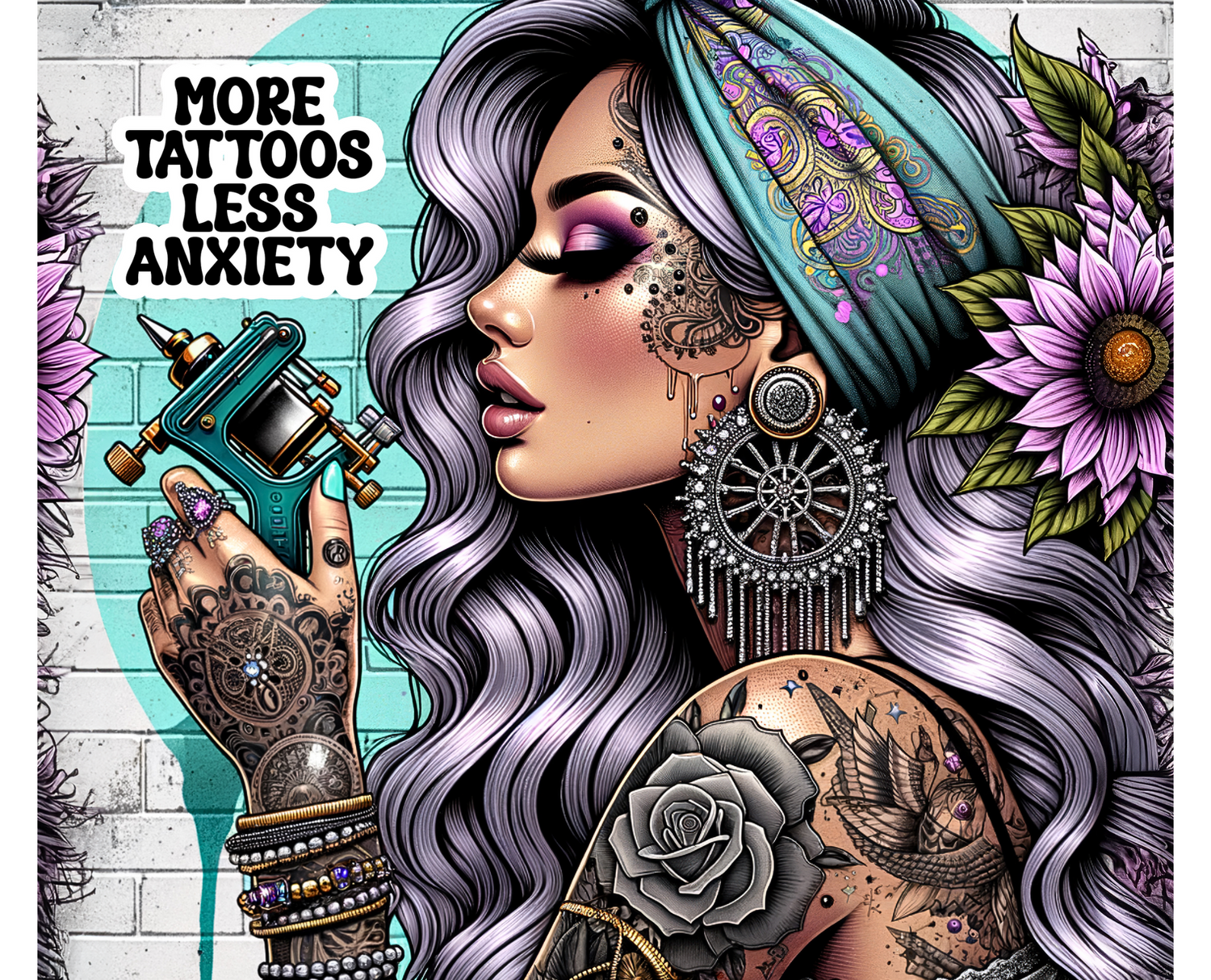 More tattoos, Less anxiety