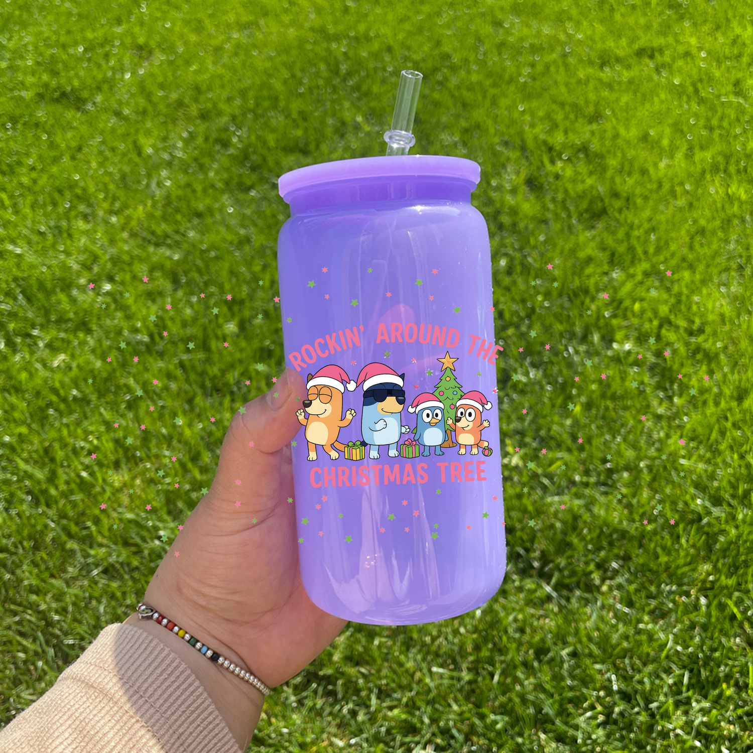 Rocking around the Bluey tree