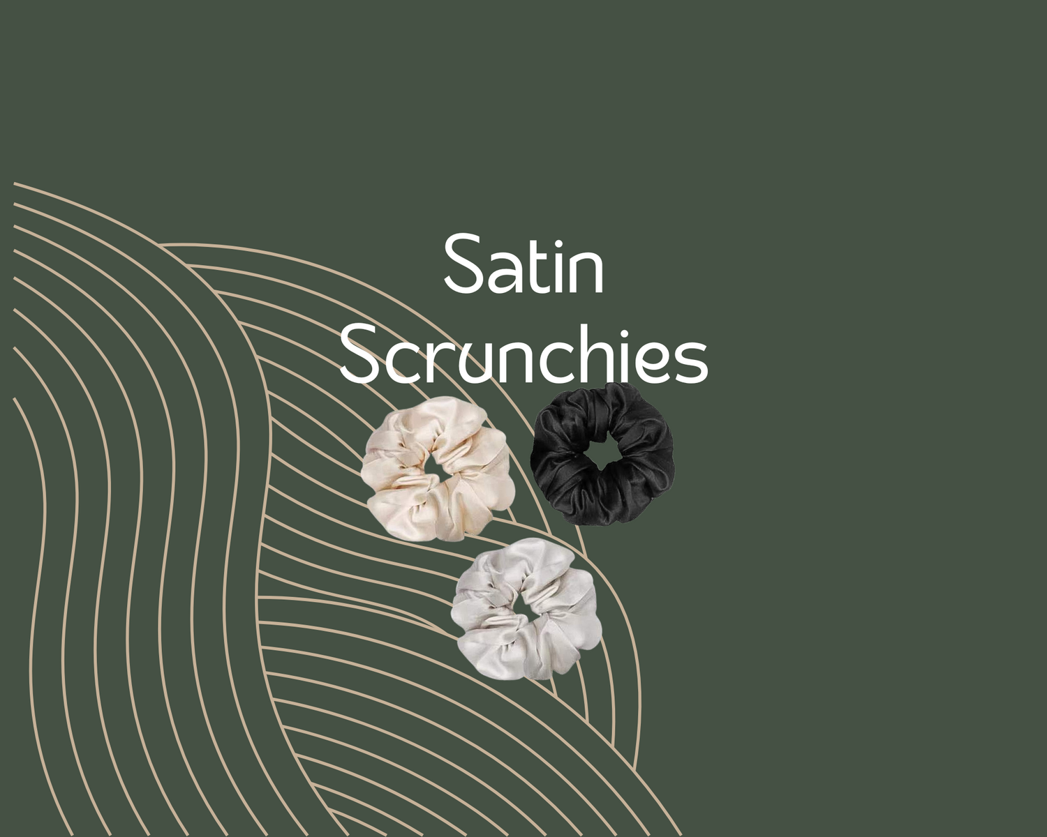 Satin Scrunchies
